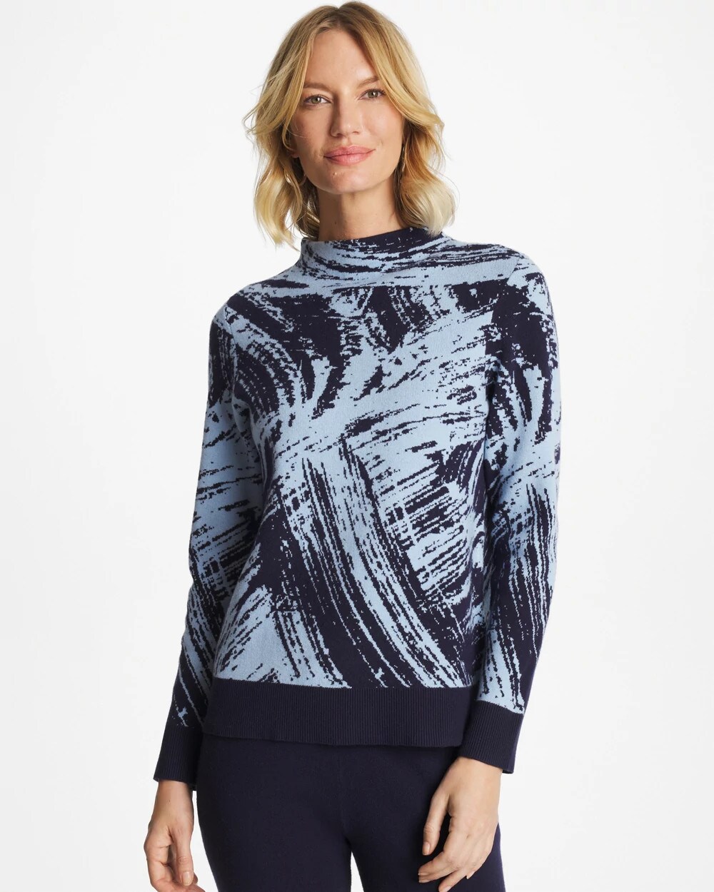 Zenergy® Luxe Sketch Funnelneck Top | Chico's